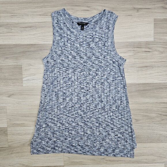 BANANA REPUBLIC Womens Blue Stretch Tank Shirt Size XS - Picture 1 of 6